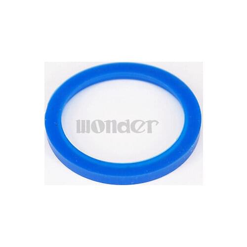 5pcs Fit 51mm O/D Sanitary SMS Socket Union Blue Silicone Flat Gasket Ring Washer