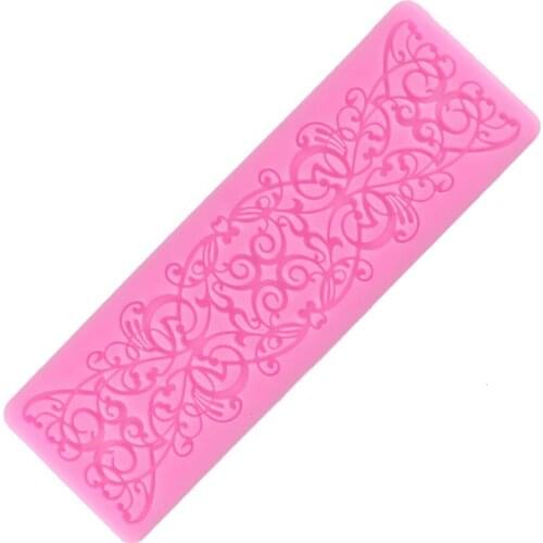 Flower Lace Cake Mold Silicone Molds Chocolate Sugarcraft Fondant Christmas Wedding Cake Decorating Tools CT018-04
