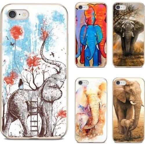 For Samsung Galaxy A9 A8 Star Lite A3 A5 A7 A6 Plus 2018 2015 2016 2017 Colorful-elephant-wild-animals-tribal Case