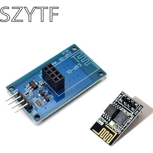 ESP8266 ESP-01 ESP01 Serial Wireless WIFI Module For Arduino Transceiver Receiver Adapter Board Raspberry Pi UNO R3 One 3.3V 5V
