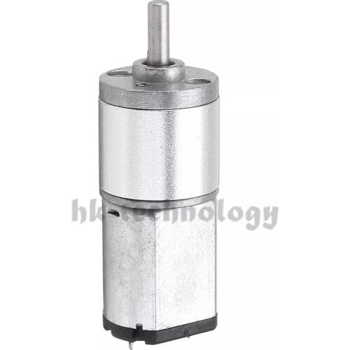 16GA-030 DC Reduction Gear Motor 6V 12V 100RPM Mini Electric 12 Volt Gear Motor Wheel Reversed Electric Engine Reduction Motor