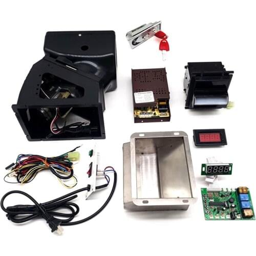 Bill to Coin Changer Kits change EURO Thliland Banknotes Bill Acceptor to Coins Tokens with Board for Coin Changer Machines