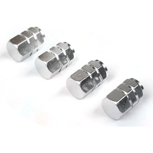 New 4pcs/pack Theftproof Aluminum Car Wheel Tires Valves Tyre Stem Air Caps Airtight Cover hot selling
