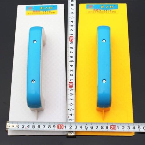 1Pc Plastic Plaster Trowel Thickened Wall Plastering Trowel Portable Workers Flooring Plaster Board Trowel Construction Tools