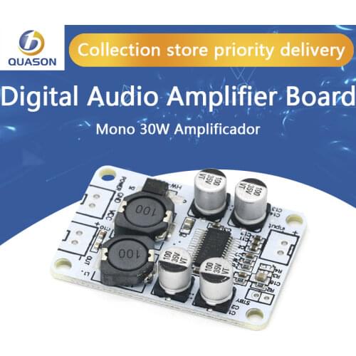 TPA3110 Digital Audio amplifier board Mini amplifiers PBTL single channel Mono 30W amplificador