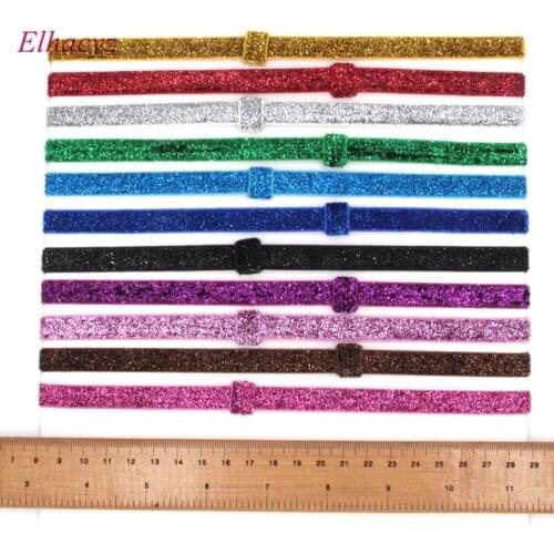 20pcs/lot Glitter Headband Elastic HairBand Fashion Hair Headband Vintage Hair Accessory Headwear DIY Hair Ribbon Head Wrap