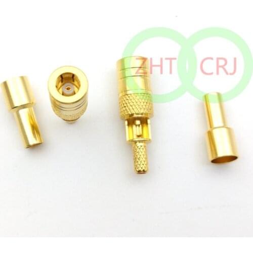 SMB Female Connectors Crimp With For RG316,RG174,LMR100 cable New