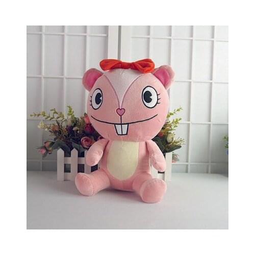 Top quality Happy Tree Friends anime plush dolls HTF Giggles plush toys 32cm