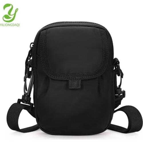 YILIONGDAQI 2020 Mens Crossbody Bags Sling Shoulder Bag Messenger Bag for Men Mobile Phone Pocket Waterproof Small Bag Men