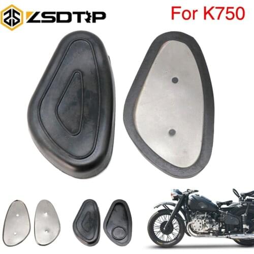 ZSDTRP Motorcycle Fuel Tank Side Rubber Pads For BMW R51 R52 R71 R72 R75 For Ural M71 M72 K750
