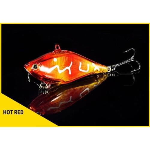 13.8g 6.5cm fishing lures hard bait VIB Vibration Artificial Baits Winter Ice Fishing wobbler Bass Crankbait Fishing Tackle