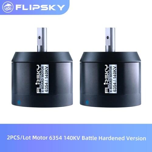 2PCS/Lot Flipsky Motor 6354 140KV/190KV Battle Hardened Motor for E-bike/e-scooter with Balance Glue Best Seller