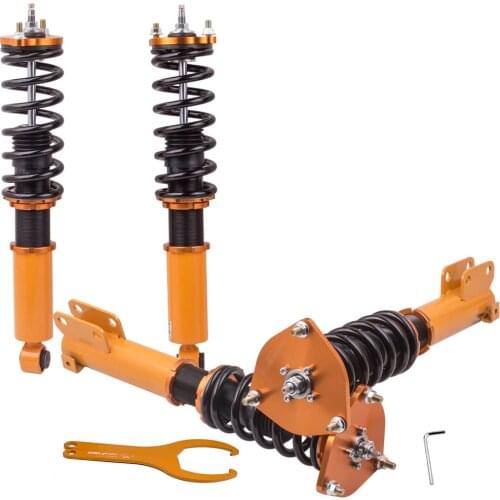 4pcs/set Coilover Kit for Mitsubishi Galant 1999-2003 Adj. Damper Shock Absorber Front & Rear