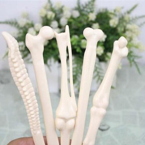 5pcs New Creative Bone Ballpoint Shape Bone Doctor Nurse Children Students Stationery Gifts School Office Supplies