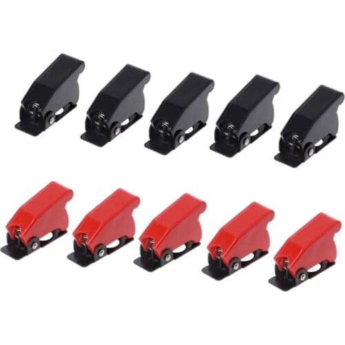 5 Pcs Plastic 12mm Toggle Switch Safety Cover Protector Cap Guard Switches Accessories New Drop Shipping