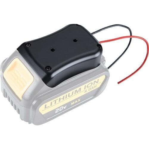 DIY Battery Adapter for Dewalt DCB Series 14.4V / 18V / 20V Lithium Battery DCB140 DCB180 DCB182 Power Tool Battery Accessories