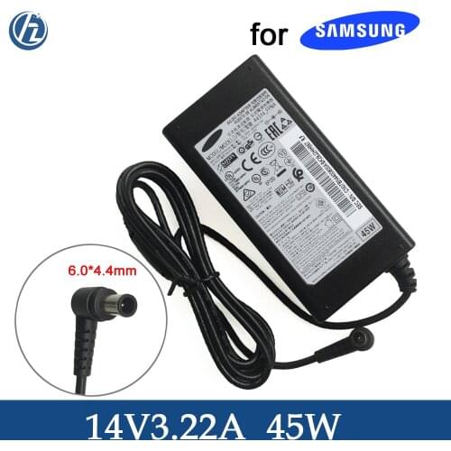 AC Adapter 14v 3.22A for Samsung LED Monitor A4514_FPN U28E590D A4514_DSM S22C300H S24C300HL S24C350HL BN44-00800B S24C770T