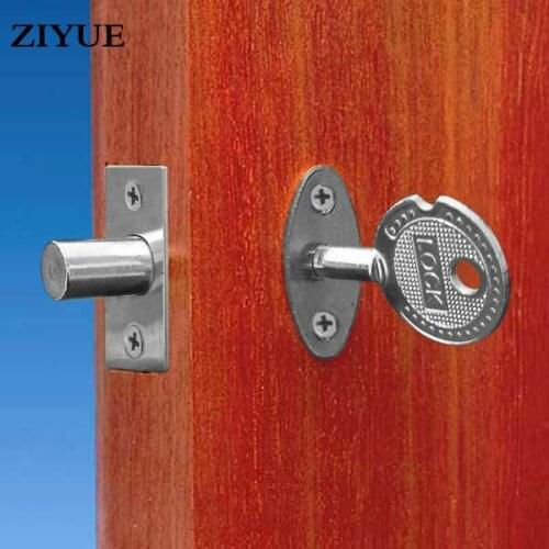 Free Shipping Stainless Steel Pipe Lock Fire Lock Lock Invisible Door Pipe Repair Lock