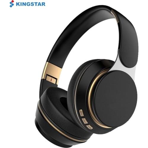 KINGSTAR Wireless Headphones Bluetooth 5.0 Headset Foldable Stereo Adjustable Earphones with Mic for Phone PC TV Xiaomi Huawei