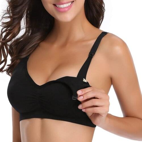 Maternity Nursing Bras Pregnancy Maternity Clothings for Breastfeeding Bra Breast Prevent Sagging Sleep Underwear Mom Feeding