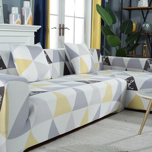 Sofa Cover Couch Cover Elastic Sofa Cover for Living Room Pets Corner L Shaped Chaise Longue Sofa Slipcover
