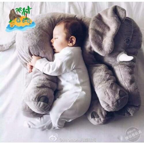 Kids Elephant Soft Pillow Large Elephant Toys Stuffed Animals Plush Toys Baby Plush Doll Infant Toys Children Gift Drop Shipping