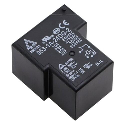 HOT 12V NEW 953-1A-24DG-2 953 1A 24DG 2 9531A24DG2 power relay DC24V 24V 24VDC 30A 5PIN