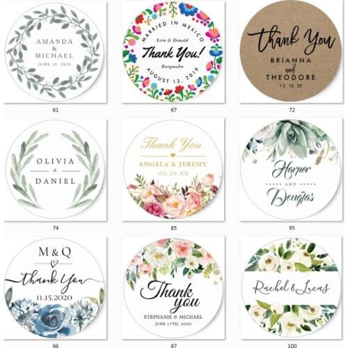 100pcs Custom Personalized,Wedding Stickers,Invitations,Candy Favors Gift Boxes Labels,Birthday,Logo, Photo presents baby shower
