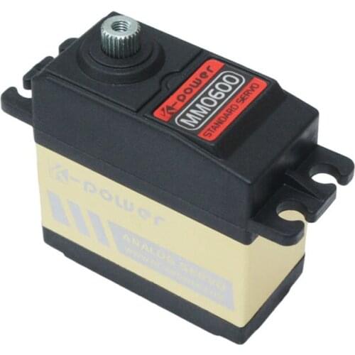 K-power MM0600 58G 6.5KG/0.12S Analog Metal Gear Standard Micro RC Servo FOR RC robot/ airplane/car/boat/Retract landing gear