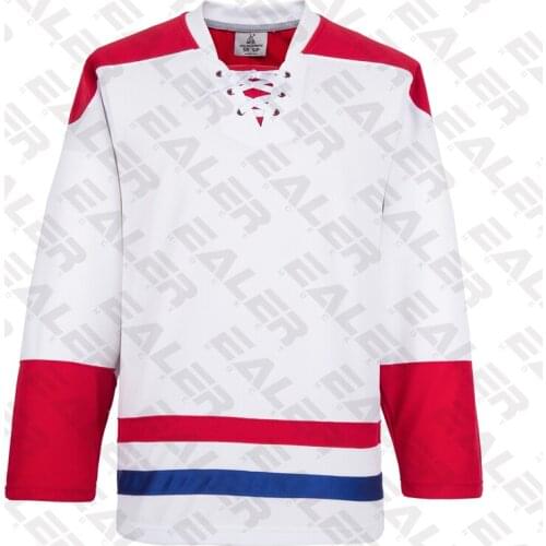 Cool hockey blank ice hockey jerseys in stock E064