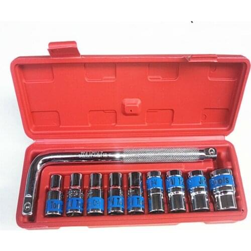 Excellent Multifunctional Bicycle Vehicle Repair Tool Maintenance Tool Socket Wrench Set Ratchet Socket Wrench Hand Tools Rapid