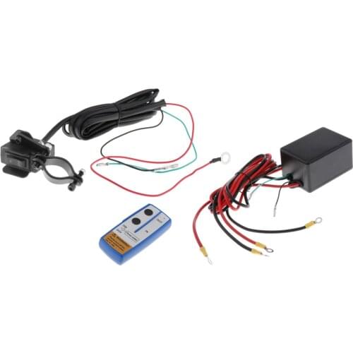 Universal Wireless Electric Winch Universal Controlle for Car Detector Trailer Truck ATV off-Road Vehicle