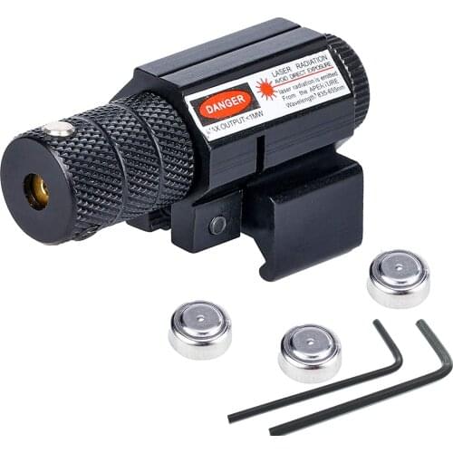 Viiko Red Laser Beam Dot Sight Scope Lazer Laser Picatinny Mount