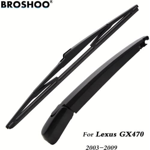 BROSHOO Car Rear Wiper Blades Back Windscreen Wiper Arm For Lexus GX470 Hatchback (2003-2009) 355mm,Windshield Auto Styling