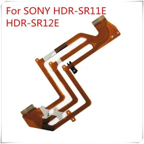10pcs/lot Camera Repair Parts For SONY HDR-SR11E HDR-SR12E DCR-SR11 DCR-SR12 SR11E SR12E SR11 SR12 LCD Flex Cable