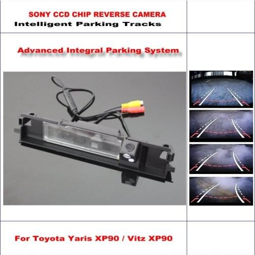 Car Rear Camera For Toyota Yaris/Vitz XP90 Hatchback 2008-2011 NTSC RCA AUX HD SONY Intelligent Parking CCD CAM