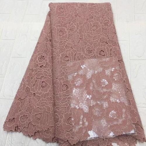 Velvet Lace Fabric African Lace Fabric 2021 High Quality Lace Nigeria French Mesh Lace Fabric Party Dress D4404