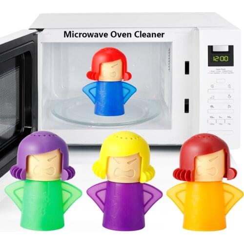Angry Mom Microwave Deodorant Cleaner Household Spray Cleaner Oven Freshener Kitchen Helper Creativity Kitchen Tool