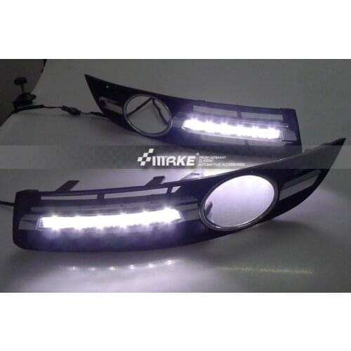 Osmrk led drl daytime running light for VW Passat B6 3C 2006-2011, with chrome or no chrome, wireless control