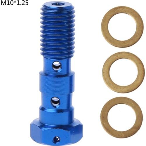 Brake Master Cylinder Oil Hose Screw Universal Tube Screws Bolts for Motorcycle NEW