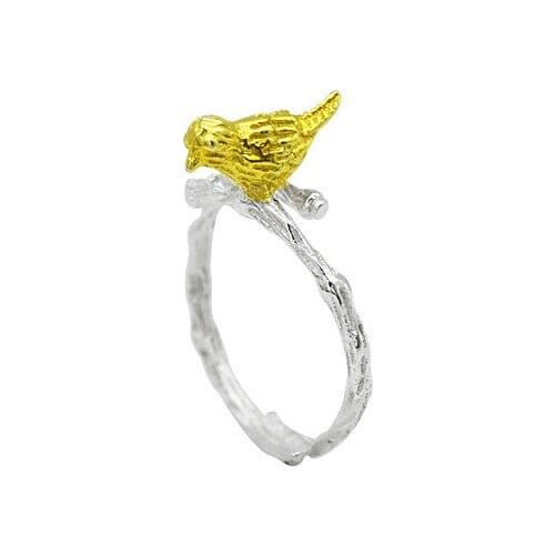 Punk Bird Rings For Women Girls Fashion Irregular Finger Rings Gift 2021 Female Jewelry Party