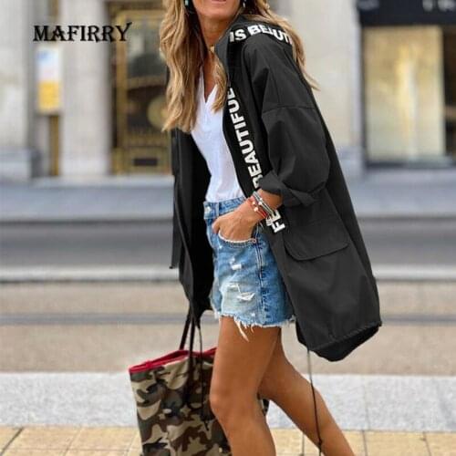 MAFIRRY Women's Long Trench Coats