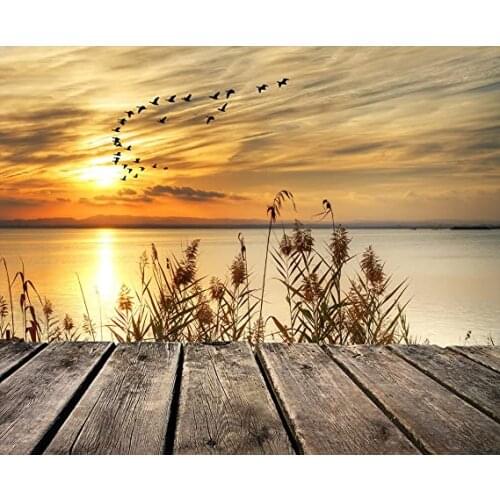 ParNarZar 5D Diamond Painting Art Kit DIY Craft House Wall Decoration -LakeSide