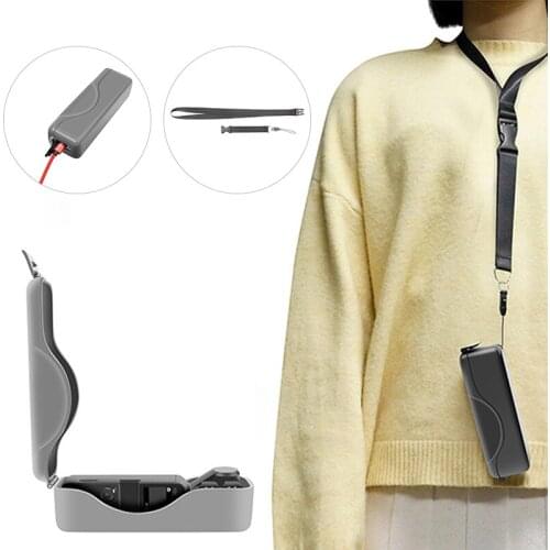New Case Bag for Osmo Pocket with Sling Strap Lanyard Handheld Gimbla Accessories Portable Waterproof Shock Absorber Carrying