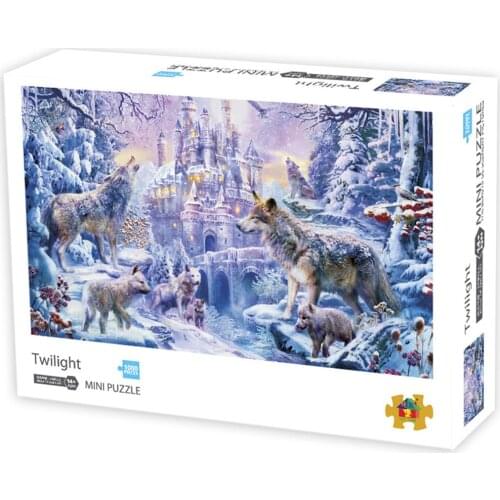 Puzzle 1000 Pieces paper Jigsaws Picture Puzzles Assembling Games Educational Toys for Children Adults home games sticker may26