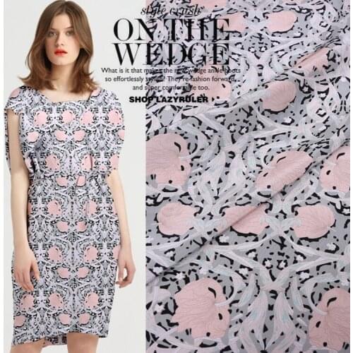 Customized summer silk crepe de chine fabric digital printing mulberry silk clothing dress shirt high-definition silk fabric