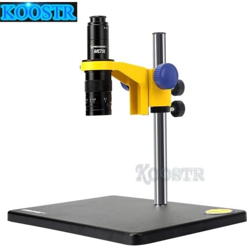 MECHANIC Monocular Microscrope MC75L-B3 Single Cylinder Design 0.7-4.5X Continuous Zoom Parallel Beam System