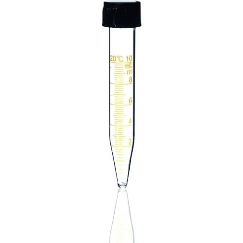Glass Centrifuge Tube With Screw Lid 10ml Test Tubes With Scale V- Bottom Graduation Diameter 16.5mm height 110mm 10pcs/lot