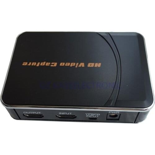 2017 new vhs player hdmi recorder, convert HDMI YPbPr video to HDMI USB driver directly no PC required,1080P, Free shipping