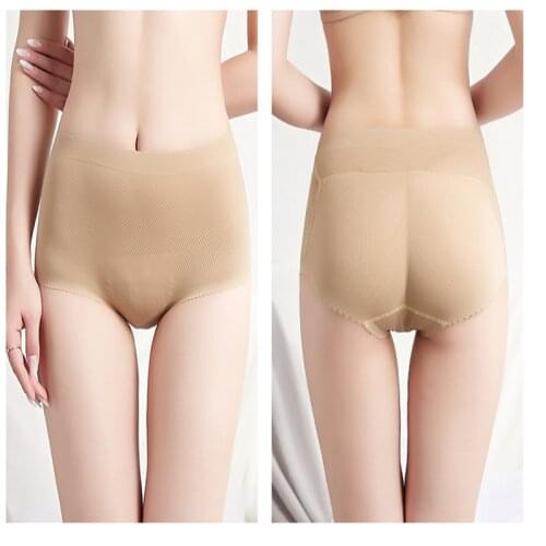 Women Control Panties with Pad Butt Lifter Hip Enhancer Mesh Breathable Underwear Push Up Big Ass Fake Butt Body Shaper